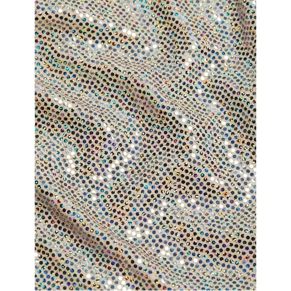 The Sei Metallic One-Shoulder Gown Open Back Sleeveless Size M NWT $679 - Picture 12 of 13